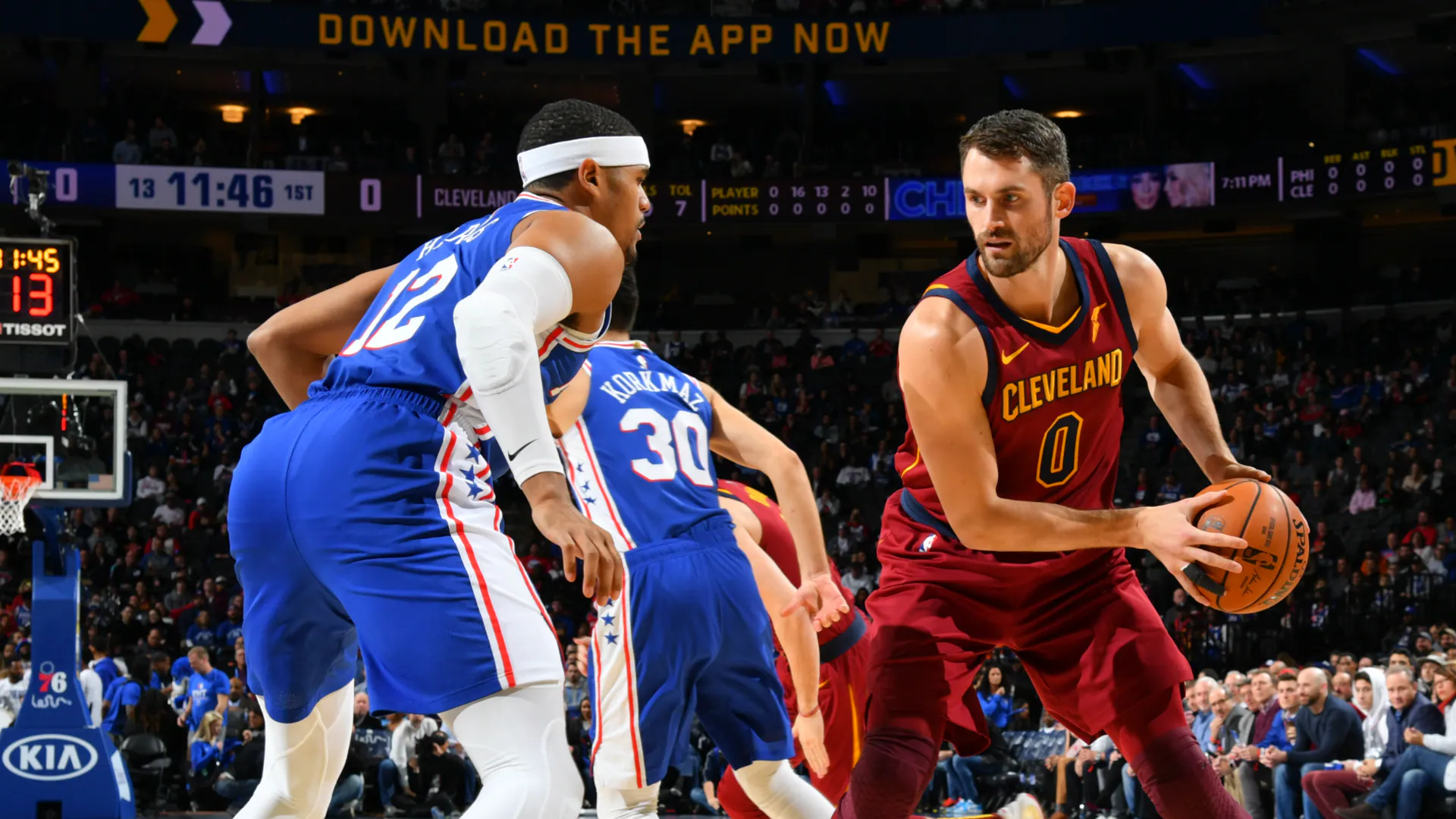76ers vs Cleveland Cavaliers Match Player Stats