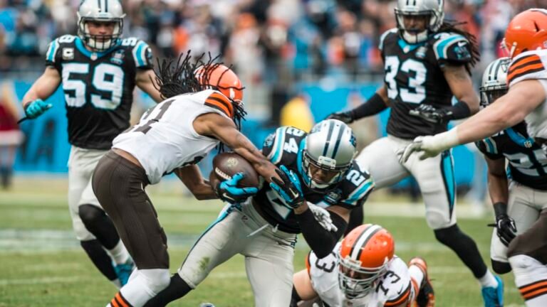 Cleveland Browns vs Carolina Panthers Match Player Stats