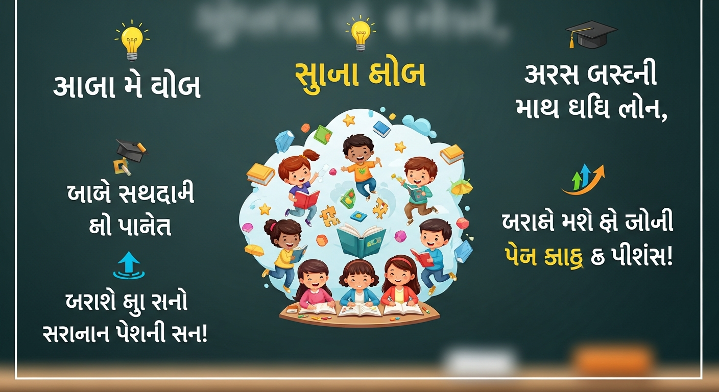 Educational Motivational Quotes in Gujarati