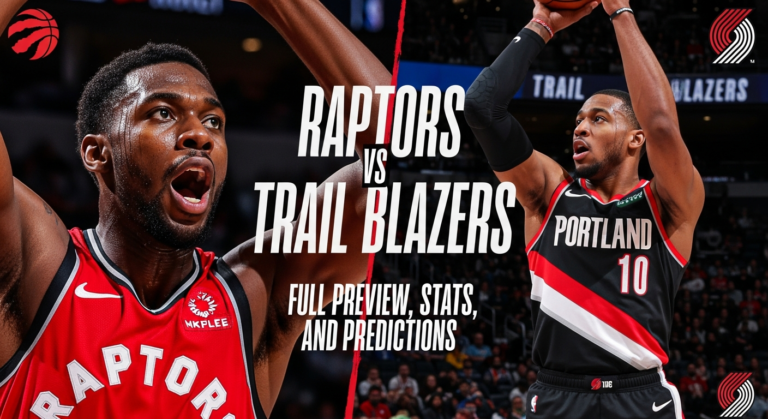 Raptors vs Trail Blazers