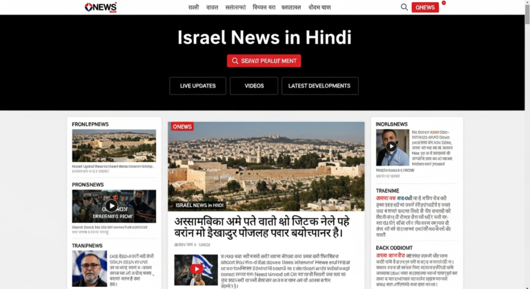 Israel News in Hindi