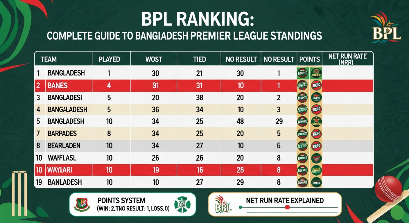 BPL ranking