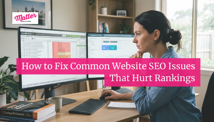 How to Fix Common Website SEO Issues That Hurt Rankings