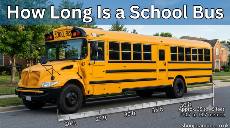 How Long Is a School Bus